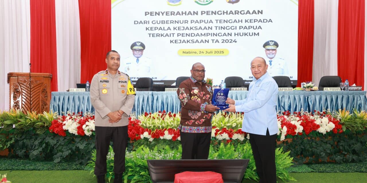Komitmen Berantas Korupsi, Gubernur Meki Nawipa: Korupsi Merusak Sendi-Sendi Keadilan!