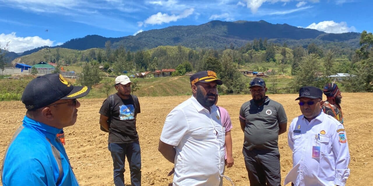 Gubernur Meki Nawipa Diagendakan Meletakkan Batu Pertama Pembangunan Guest House di Puncak