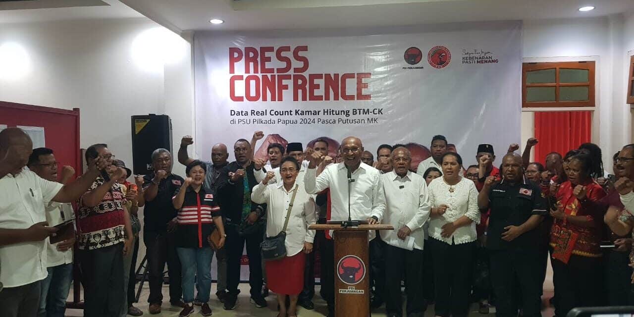 Menang di Kabupaten Jayapura, BTM-CK Kian Pasti Pimpin Papua, Ini Hasilnya Perhitungannya 