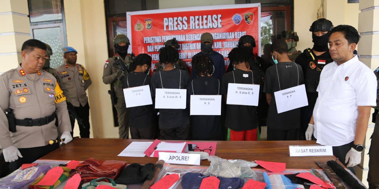 Polres Yahukimo Rilis Sejumlah Kasus, Pembunuhan Guru di Anggruk, Penembakan Anggota TNI, Hingga Pembunuhan Berantai