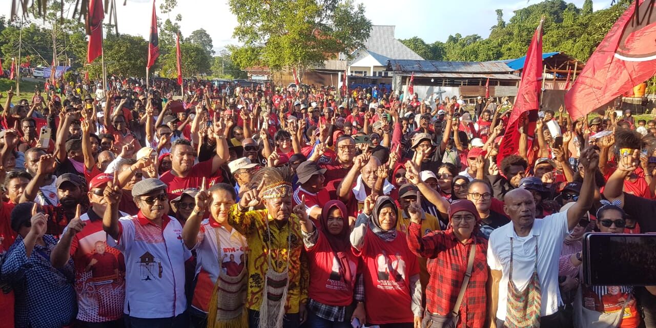 Akhiri Kampanye di Tapal Batas Negeri, BTM-CK Terima “Suara Utuh” Distrik Senggi