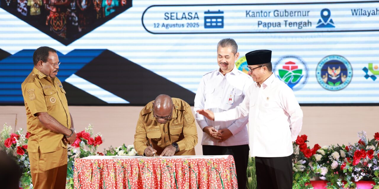 Komitmen Pemerintah Pusat Bangun Papua Melalui Program MBG, CKG, Bansos, Kopdes dan Ekonomi Kampung Terpadu