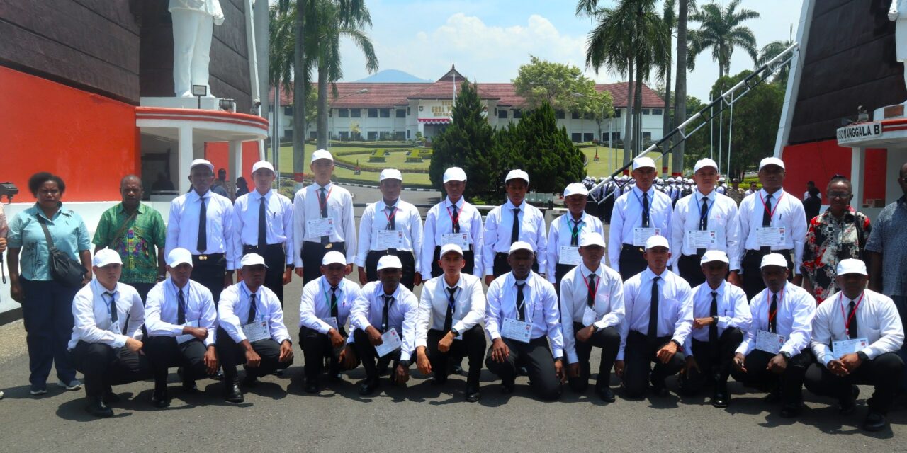 18 Calon Praja IPDN Asli Papua Asal Provinsi Papua Tengah Resmi Masuk Kampus Jatinangor