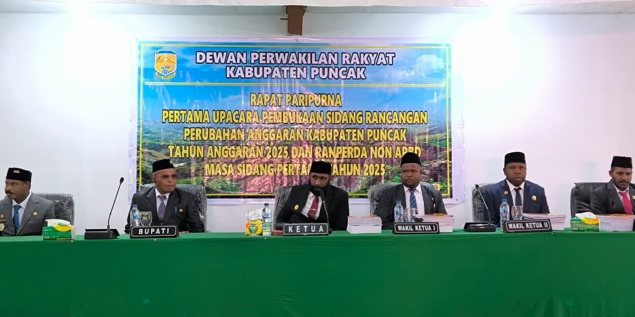 Buka Sidang Perubahan APBD 2025, Ini Catatan Penting DPRK Puncak