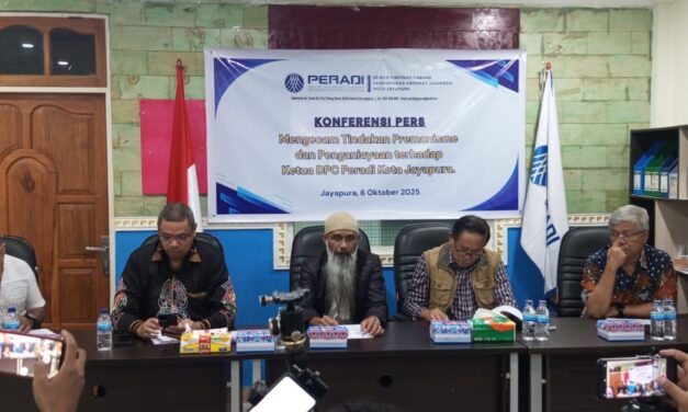 Kecam Kekerasan Terhadap Pieter Ell di Jakarta, PERADI Kota Jayapura Desak Kapolri Tangkap Pelaku dan Pihak Pengembang
