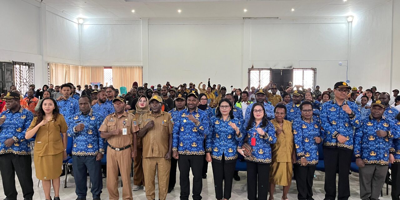 Dukcapil PMK Papua Tengah Sosialisasi Pendaftaran Penduduk di Kabupaten Paniai