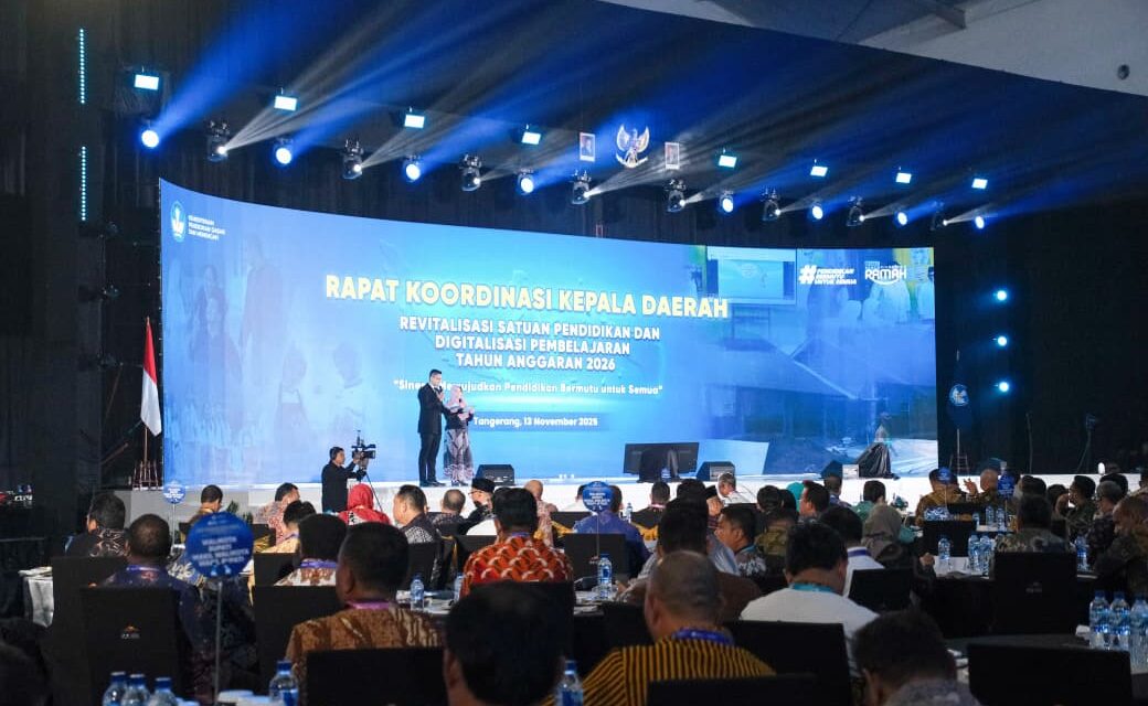 Wagub Papua Tengah Hadiri Rakor Kepala Daerah Tentang Percepatan Revitalisasi Satuan Pendidikan dan Digitalisasi Pembelajaran 2026