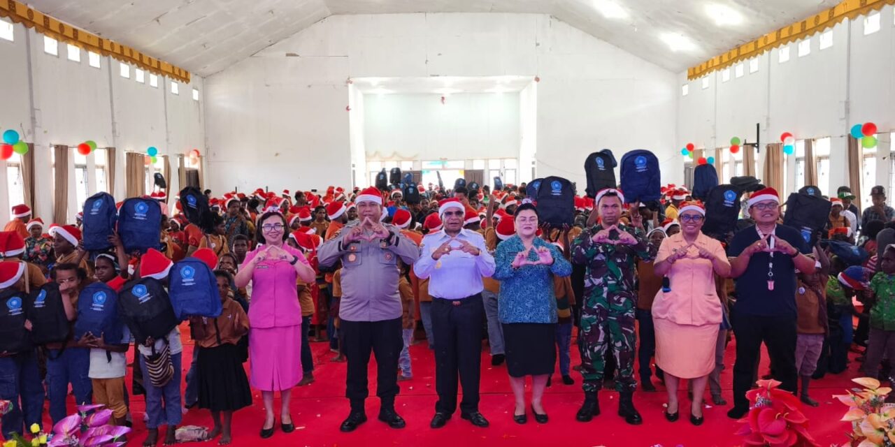 Natal Penuh Haru di Hati Anak-Anak Ilaga