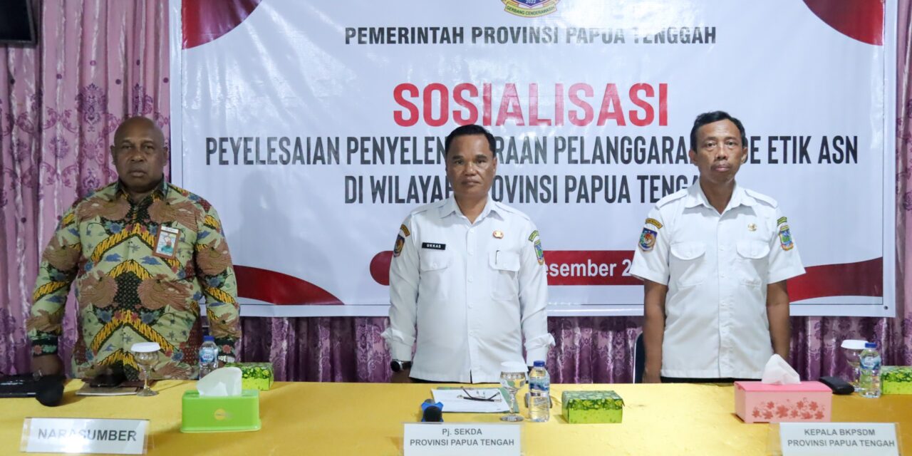 Gubernur Meki Nawipa Minta ASN Hindari Pelanggaran Kode Etik Perkawinan