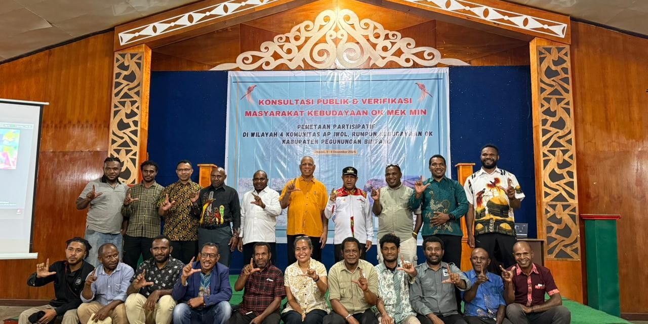 Dorong Pemetaan Wilayah Adat di Pegubin, Bupati Spei: “Ini Warisan Kami Untuk Generasi Okmekmin”