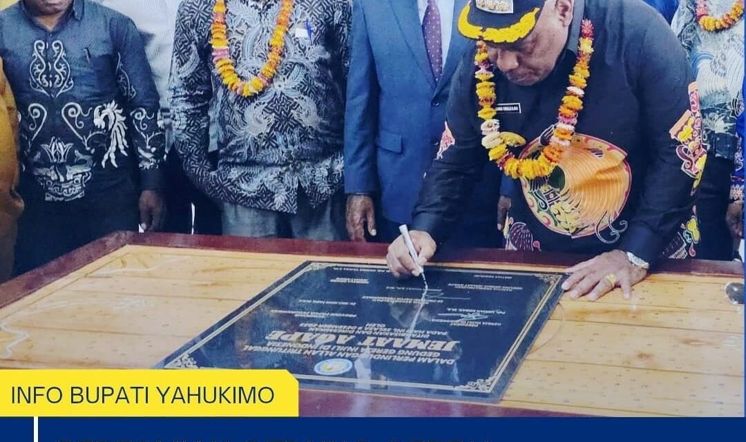 Peresmian Gereja GIDI Agape Wamena, Bupati Yahukimo Tegaskan Komitmen Pelayanan