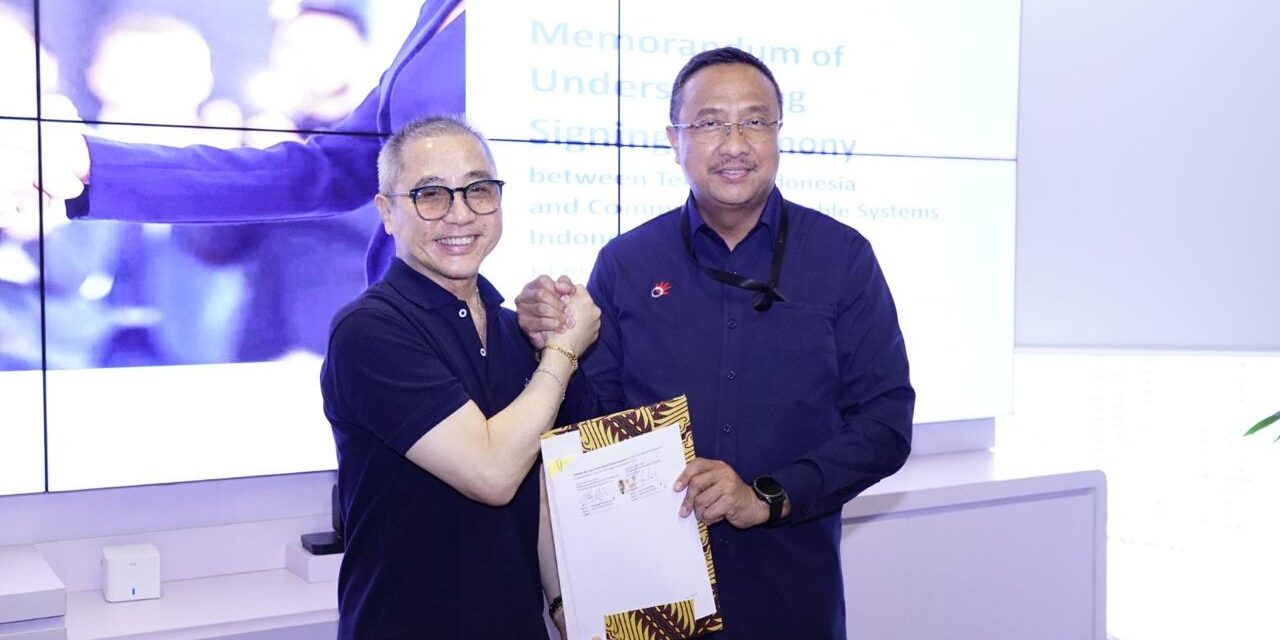 Telkom dan CCSI Perkuat Sinergi Pengembangan SKKL SUB-2 untuk Perkuat Konektivitas Nasional