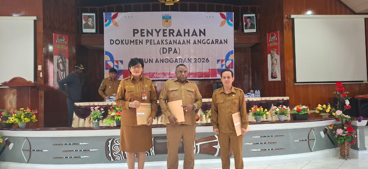Pegubin Tercepat Serahkan DPA di Papua Pegunungan, Ini Harapan Kepala BPKAD