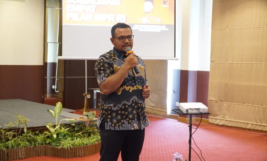 Sosialisasi 4 Pilar Kebangsaan, Arif Uopdana Ajak Mahasiswa Papua Jaga Persatuan dan Cinta Lingkungan