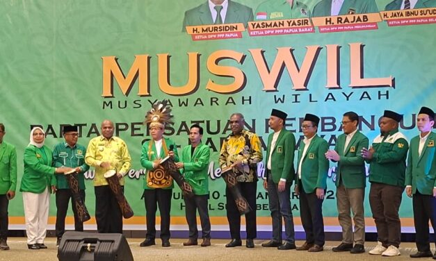 Muswil PPP se-Papua Raya Momentum Konsolidasi Penguatan Partai Menuju Pemilu 2029