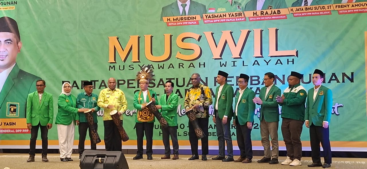 Muswil PPP se-Papua Raya Momentum Konsolidasi Penguatan Partai Menuju Pemilu 2029