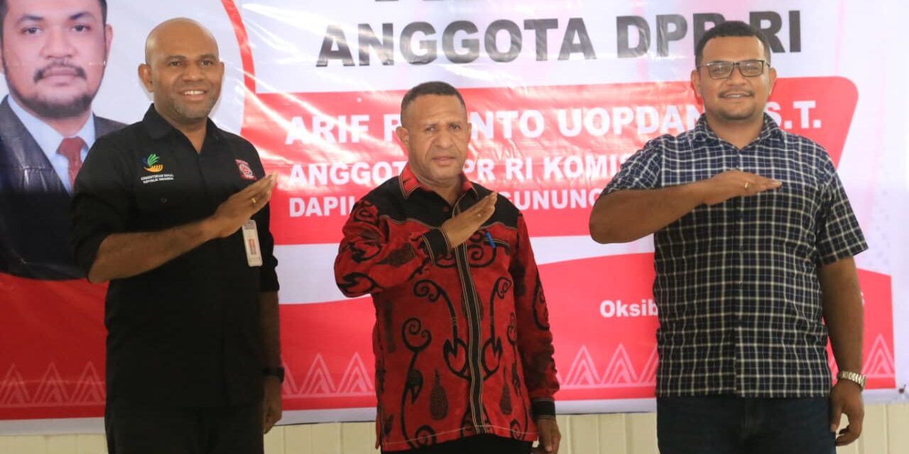 Bupati Spei: “Kami Butuh Dukungan Anggaran Pemerintah Pusat Bangun Infrastruktur dan Pendidikan di Pegubin”