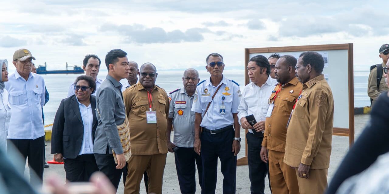 Tinjau Pelabuhan Samabusa Nabire, Wapres Gibran Tekankan Pentingnya Peningkatan Fasilitas Pelabuhan
