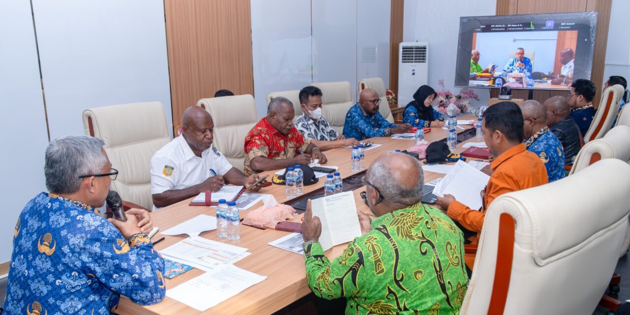 Sikapi Lonjakan Harga Pangan, TPID Papua Tengah Gelar Rakor