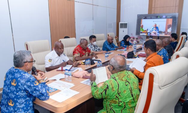 Sikapi Lonjakan Harga Pangan, TPID Papua Tengah Gelar Rakor