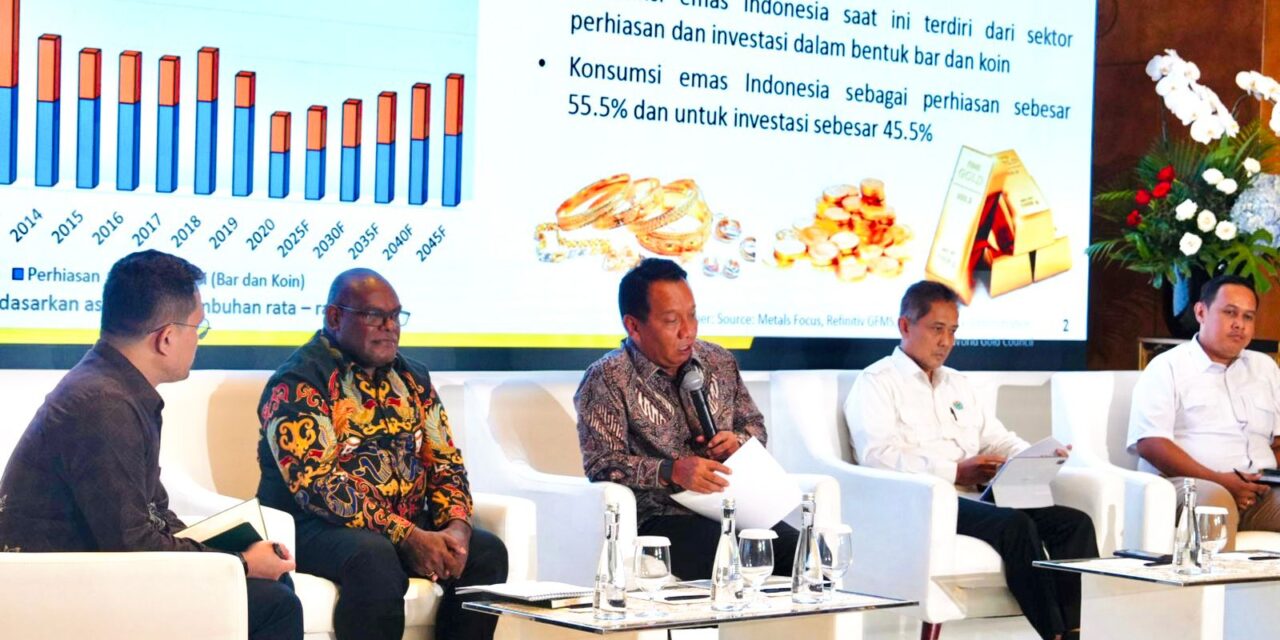 Gubernur Papua Tengah Paparkan Strategi Integrasi Hulu-Hilir Penguasaan Emas di Jakarta