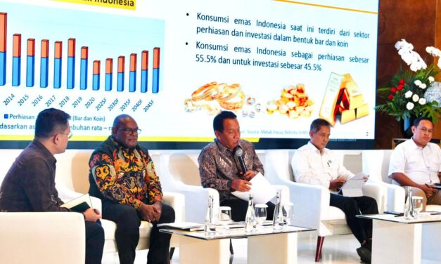 Gubernur Papua Tengah Paparkan Strategi Integrasi Hulu-Hilir Penguasaan Emas di Jakarta