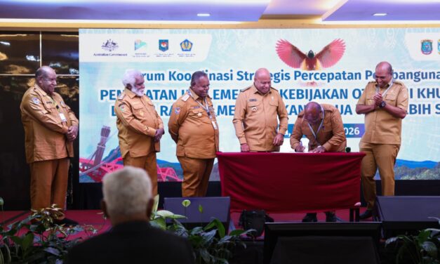 Pemerintah Pusat dan Daerah Satukan Persepsi  Dorong Penguatan Transparansi Pengelolaan Dana Otsus