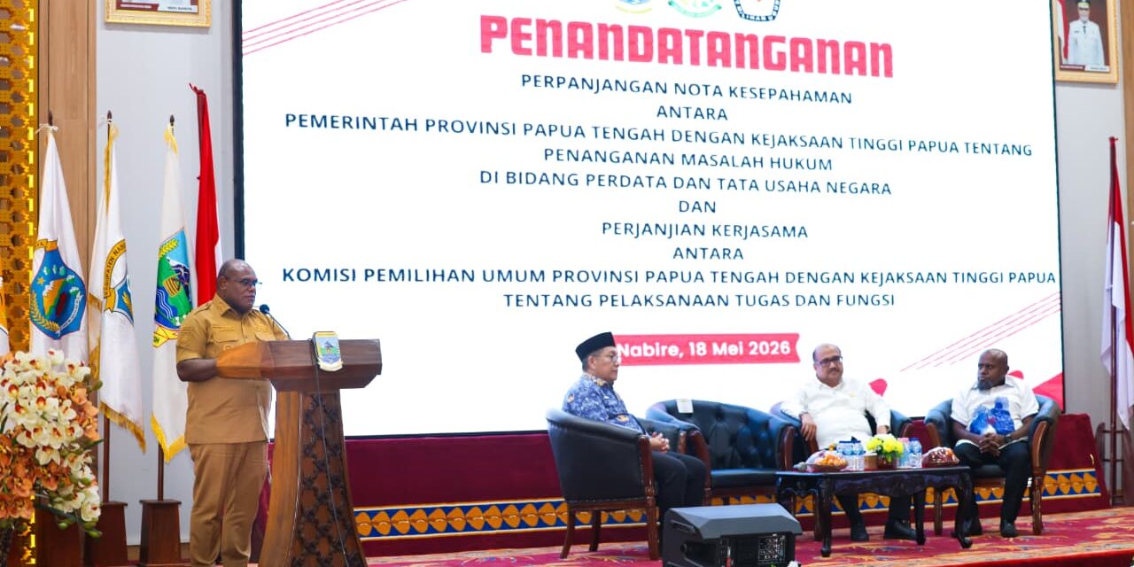 Pemprov Papua Tengah-IPB Jalin Kerjasama Pembangunan Sektor Pertanian, Perikanan dan Peternakan