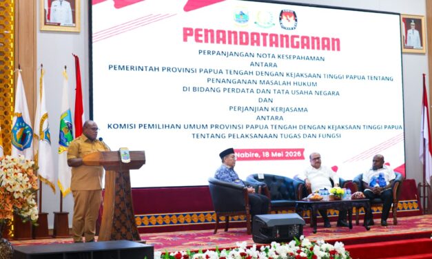 Pemprov Papua Tengah-IPB Jalin Kerjasama Pembangunan Sektor Pertanian, Perikanan dan Peternakan