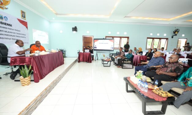 Gubernur Meki Nawipa Harap Riset dan Kajian Ilmiah Kampus di Papua Tengah Jadi Dasar Kebijakan Pemerintah
