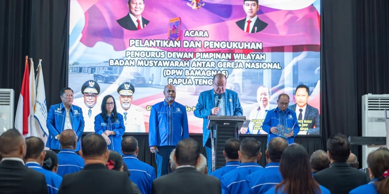Wagub Deinas Geley Harap HIPMI Papua Tengah Jadi Pelaku Utama Ekonomi Lokal