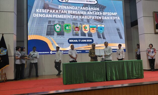 Resmi MoU Dengan Kemenhub, Bupati Spei Dorong Anak Pegubin Masuk Sekolah Kedinasan Bidang Transportasi