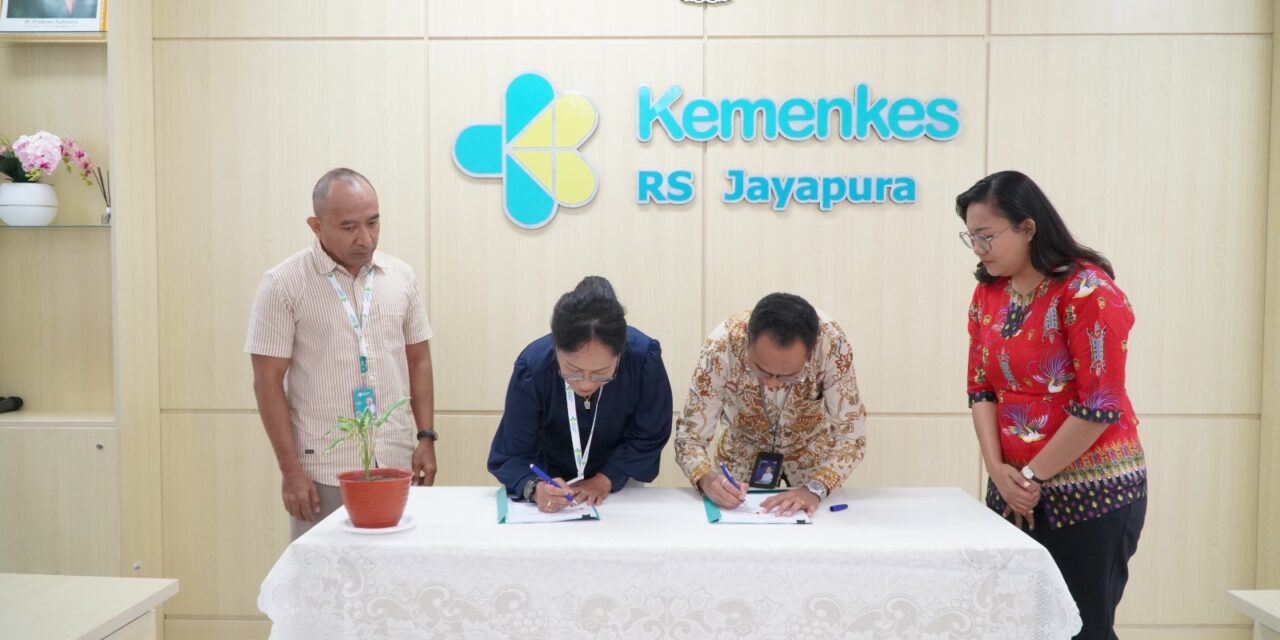 RSUP Jayapura dan PT Taspen Perkuat Sinergi Bahas Kerja Sama Pelayanan Kesehatan bagi ASN di Papua