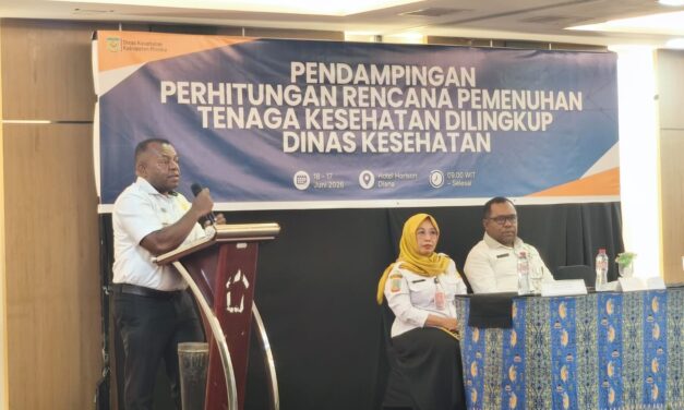 Dinkes Papua Tengah Susun Peta Kekuatan Nakes Agar Penempatan Tepat Sasaran