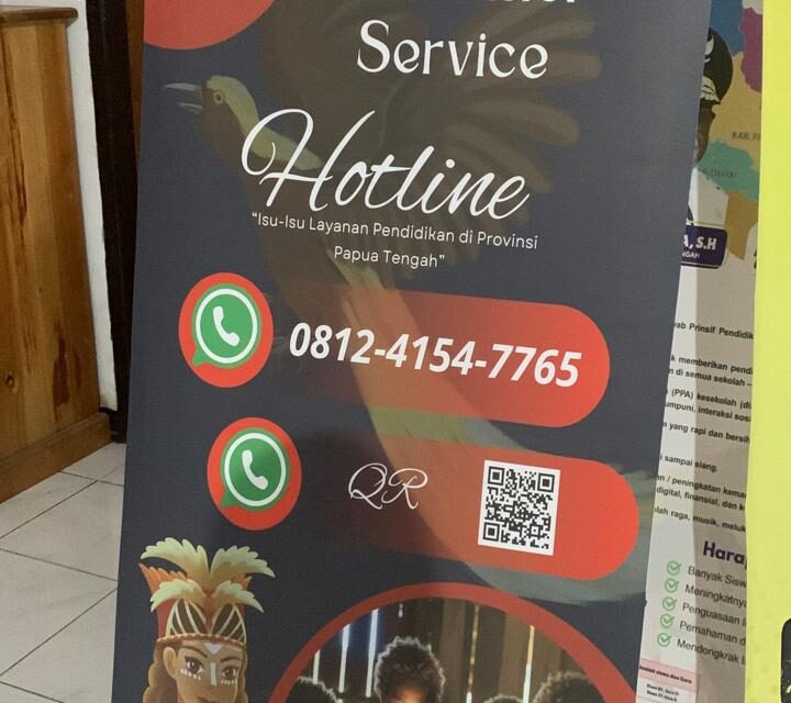 Pemprov Papua Tengah Perluas Program Sekolah Gratis dan Buka Hotline Isu Pendidikan