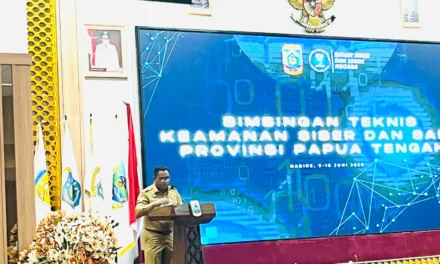 Pemprov Papua Tengah Perkuat Sistem Keamanan Data Berbasis Digital dari Serangan Siber