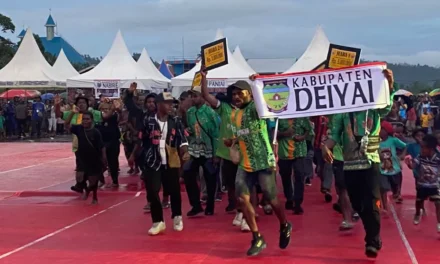 Deiyai Raih Juara Umum Festival Kreasi Budaya Pelajar Papua Tengah Tahun 2026