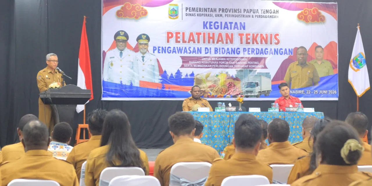 Pemprov Papua Tengah Perkuat Perlindungan Konsumen dengan Pengawasan Perdagangan, Tekan Disparitas Harga