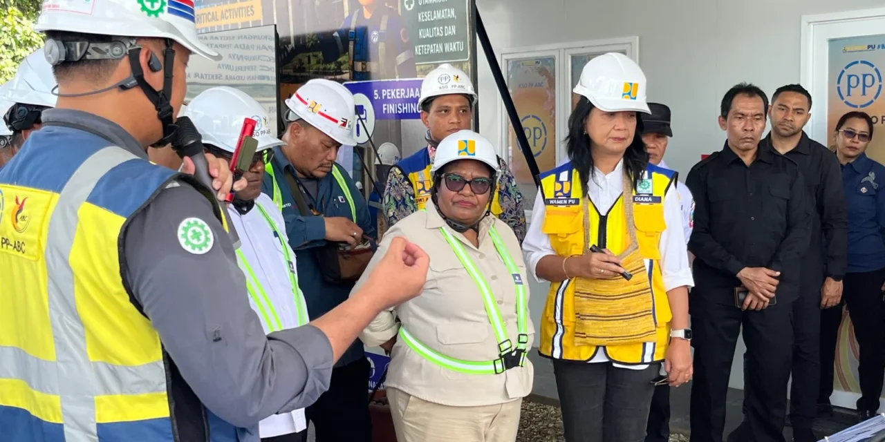 Dua Wakil Menteri Tinjau Proyek Puspem Papua Tengah, Optimis Selesai Desember 2026