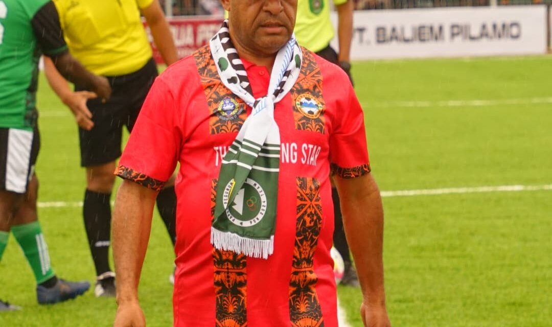 Sedang Bangun Stadion Sepak Bola Bertaraf Internasional, Bupati Spei: “Saya Ingin Suatu Saat Ada Anak Pegubin Main di Liga Eropa”