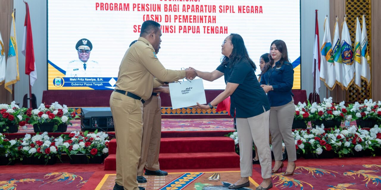 Gubernur Meki Nawipa: Pensiunan ASN Adalah Aset Berharga Bangsa, PT TASPEN Harus Optimal Layani Hak Mereka