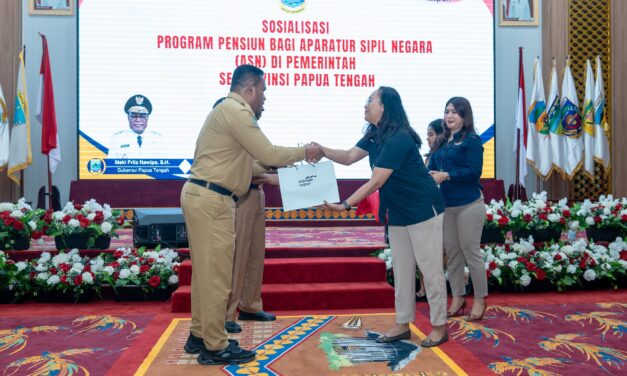 Gubernur Meki Nawipa: Pensiunan ASN Adalah Aset Berharga Bangsa, PT TASPEN Harus Optimal Layani Hak Mereka