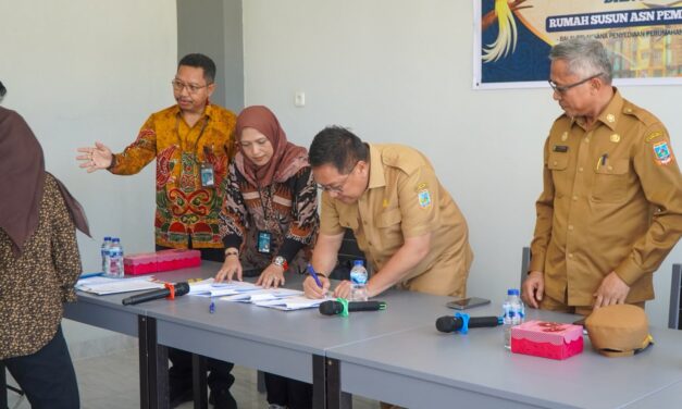 Resmi Terima Kunci Rusun ASN DOB, Pemprov Papua Tengah Berharap Kualitas Pelayanan Publik Meningkat