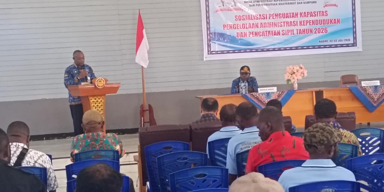 Perkuat Kapasitas Aparat Kampung, Gubernur Papua Tengah Tegaskan Pentingnya Tertib Adminduk