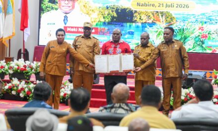 Luncurkan Program BANGKIT Papua Tengah, Gubernur Meki Nawipa Prioritas Tingkatkan Kualitas Hidup OAP