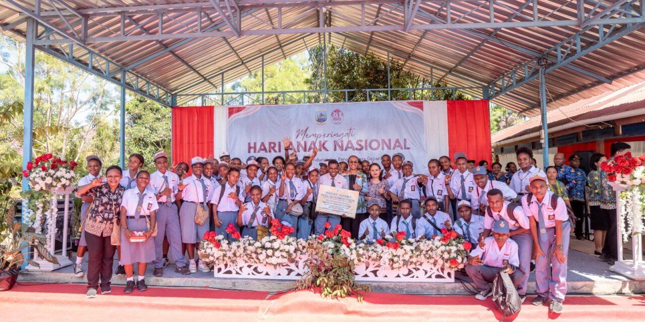 Disdikbud Resmi Dukung Deklarasi Anak Menuju Provinsi Papua Tengah Layak Anak