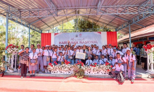 Disdikbud Resmi Dukung Deklarasi Anak Menuju Provinsi Papua Tengah Layak Anak