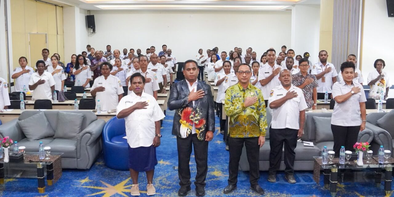 Gubernur Meki Minta Semua ASN Papua Tengah Patuhi Kode Etik dan Wajib Susun SKP Melalui E-Kinerja