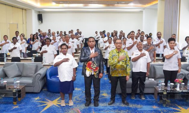 Gubernur Meki Minta Semua ASN Papua Tengah Patuhi Kode Etik dan Wajib Susun SKP Melalui E-Kinerja