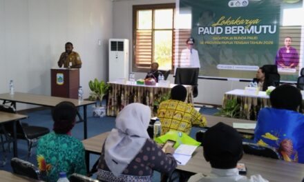 Lokakarya PAUD BERIMUTU, Perkuat Layanan PAUD Berkualitas di Papua Tengah
